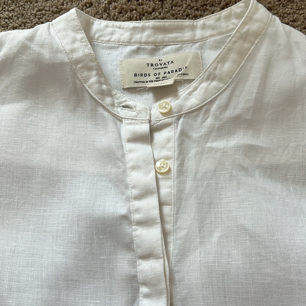 TROVATA Linen Tori Henley Tunic - Picture 10 of 15